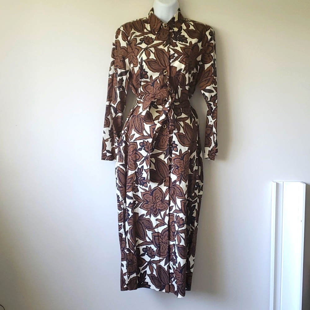 Zara shirt dress Sz.S 100% cotton. New no tags